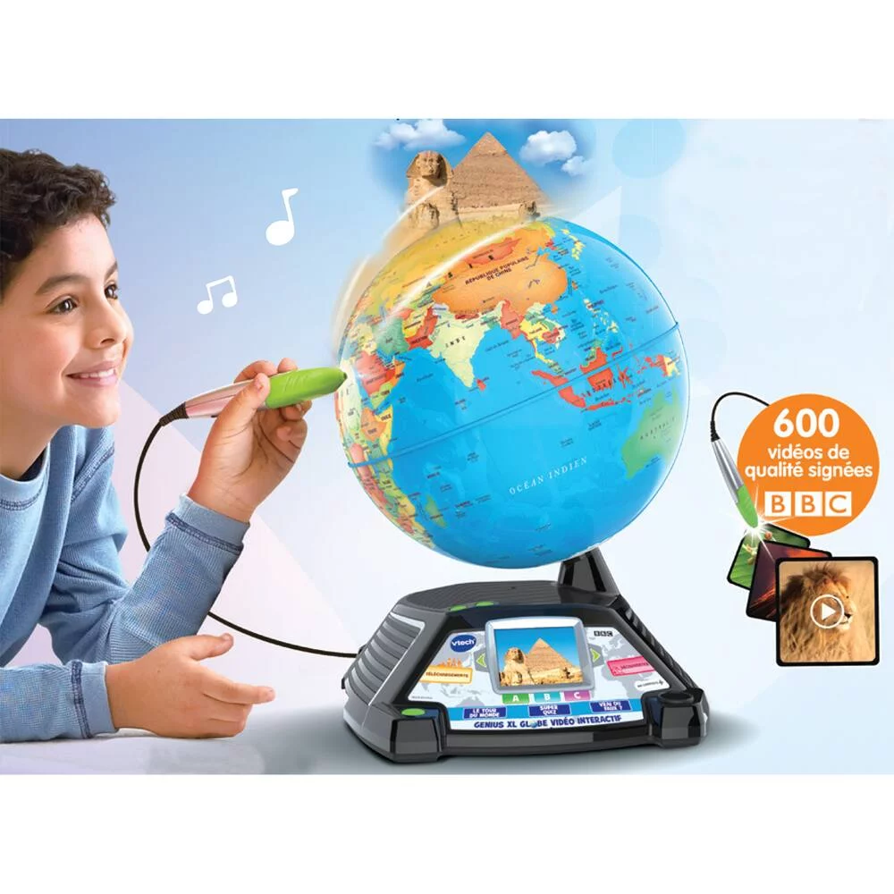GENIUS XL - GLOBE VIDEO INTERACTIF