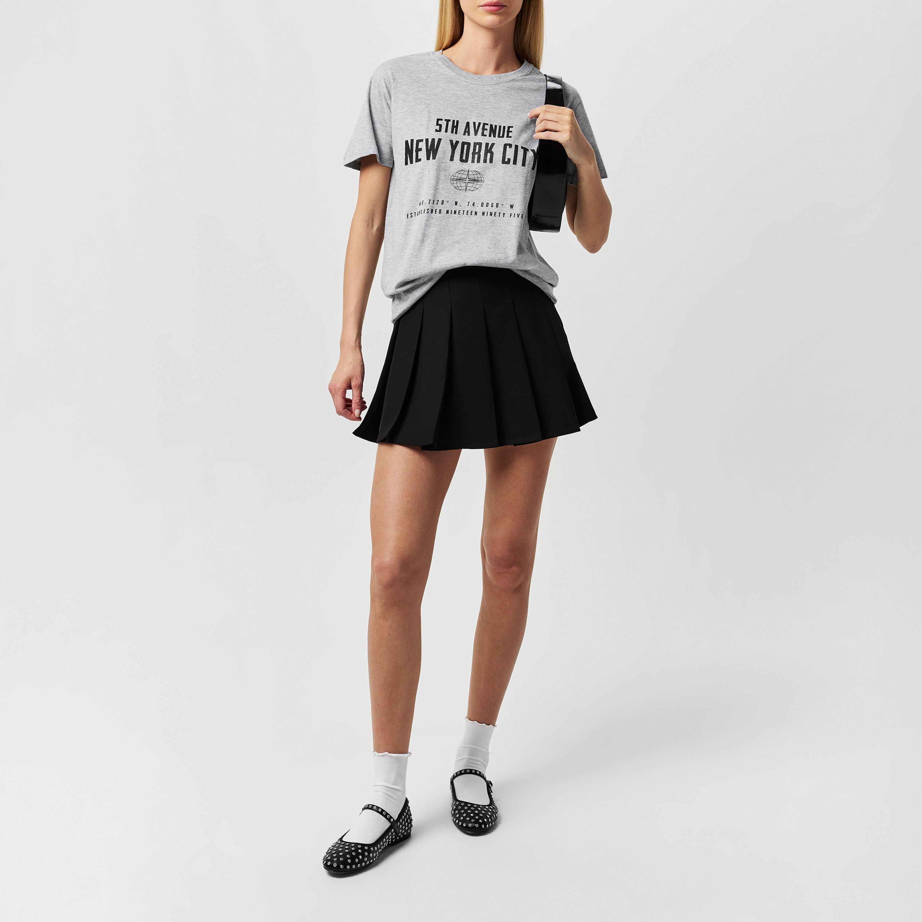 Urban Miss UM Slogan T Shirt Womens