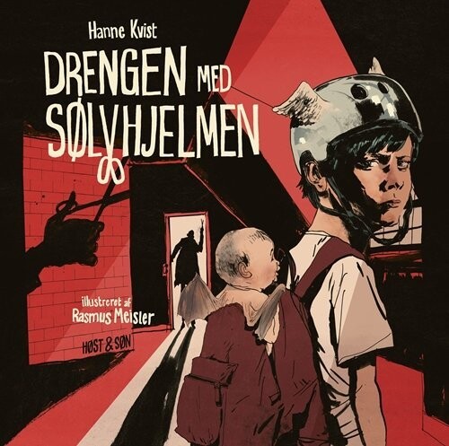 Drengen Med Sølvhjelmen - Grafisk Roman - Hanne Kvist - Bog