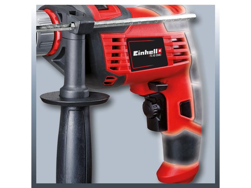 Einhell Schlagbohrmaschine TC-ID 550 E Kompakte Schlagbohrmaschine für Anfänger und versierte Handwerker