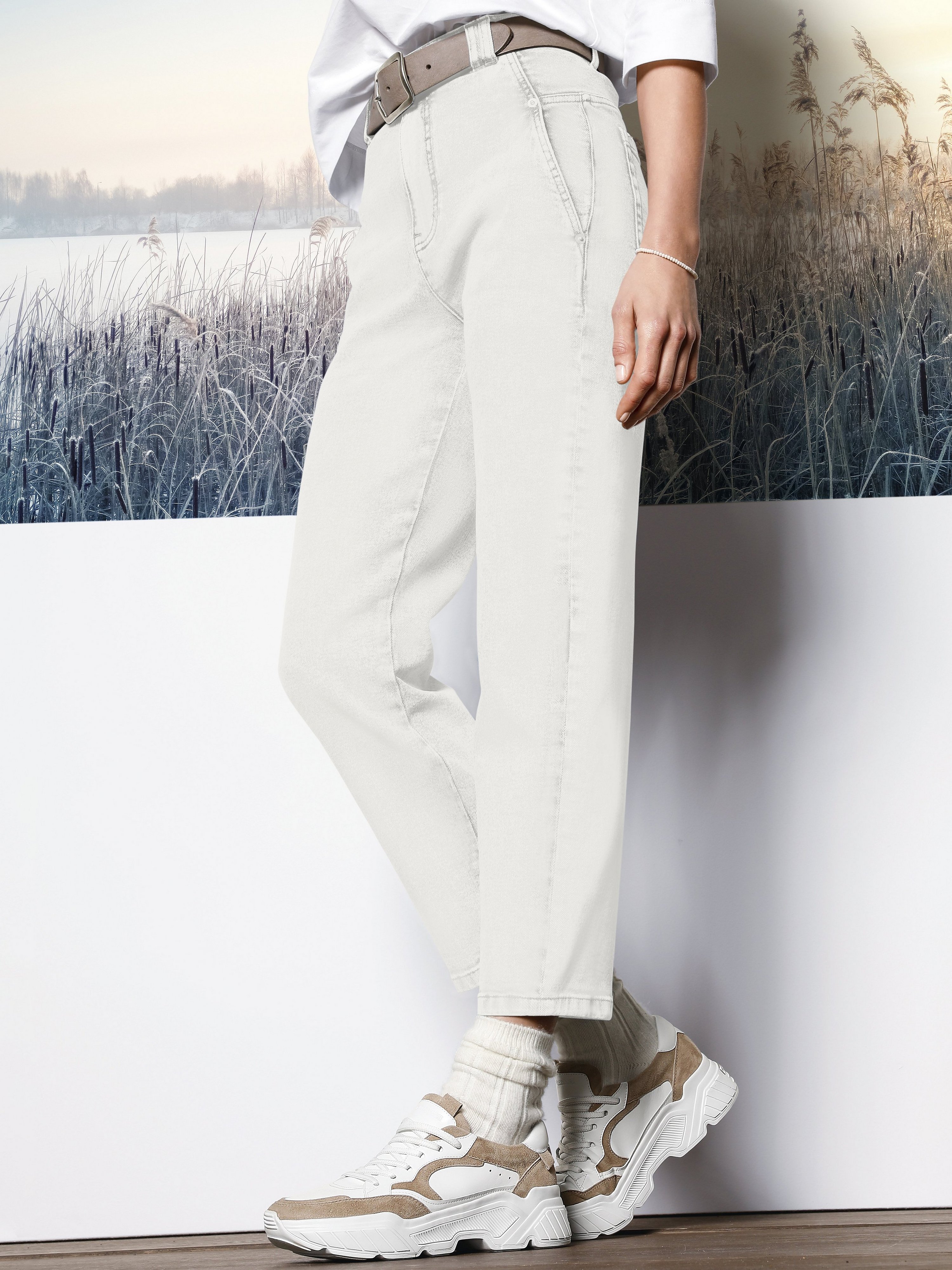 Slim Fit-7/8-Jeans