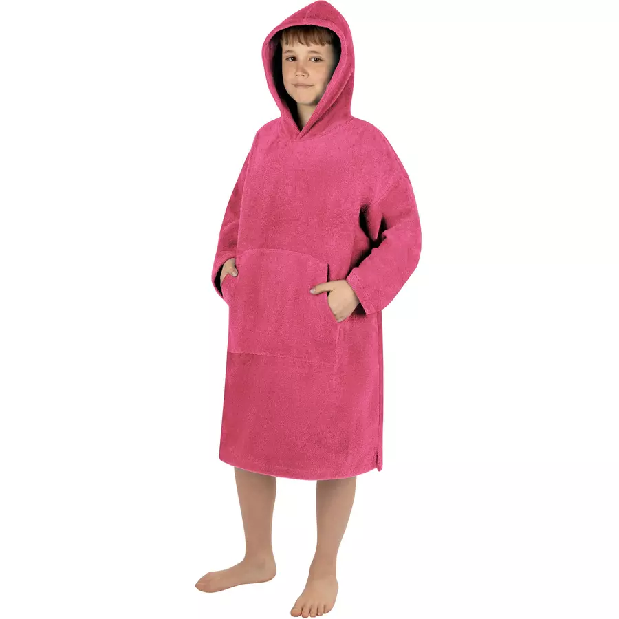 normani Kinder langarm Poncho Pichilemu Pink