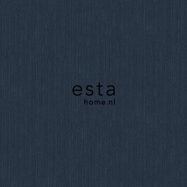 Estahome Effen Denim Behang - Jeans Structuur - 0,53 x 10,05 m - Groen / Grijs