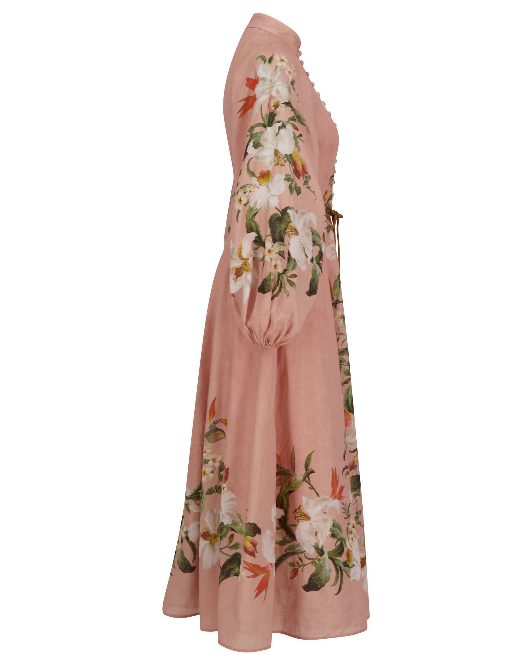 Zimmermann| Damen Leinenkleid LEXI BILLOW