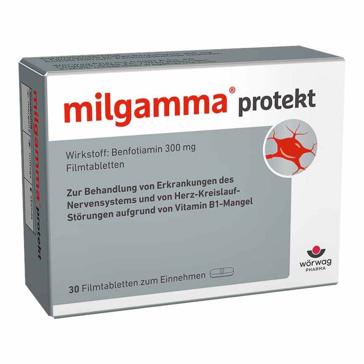 milgamma protekt Vitamin B1 Tabletten, 30 St