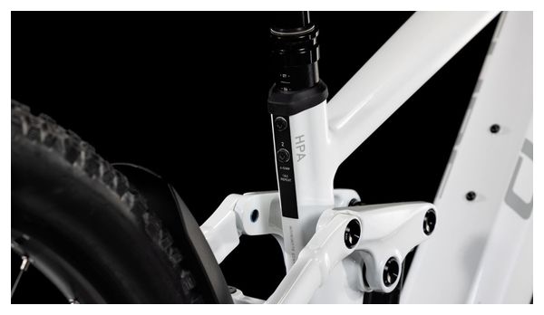 VTT Électrique Tout-Suspendu Cube Stereo Hybrid One44 EXC 800 Shimano Deore XT 12V 800 Wh 29'' Blanc Marble 2025