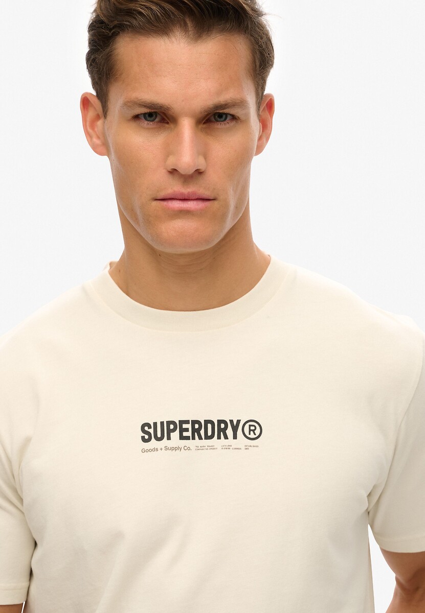 SUPERDRY<br>Camiseta esportiva de gola redonda utilitária