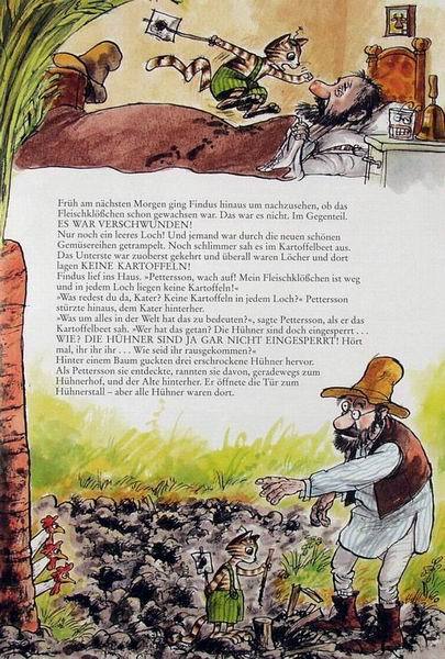Pettersson und Findus. Aufruhr im Gemüsebeet