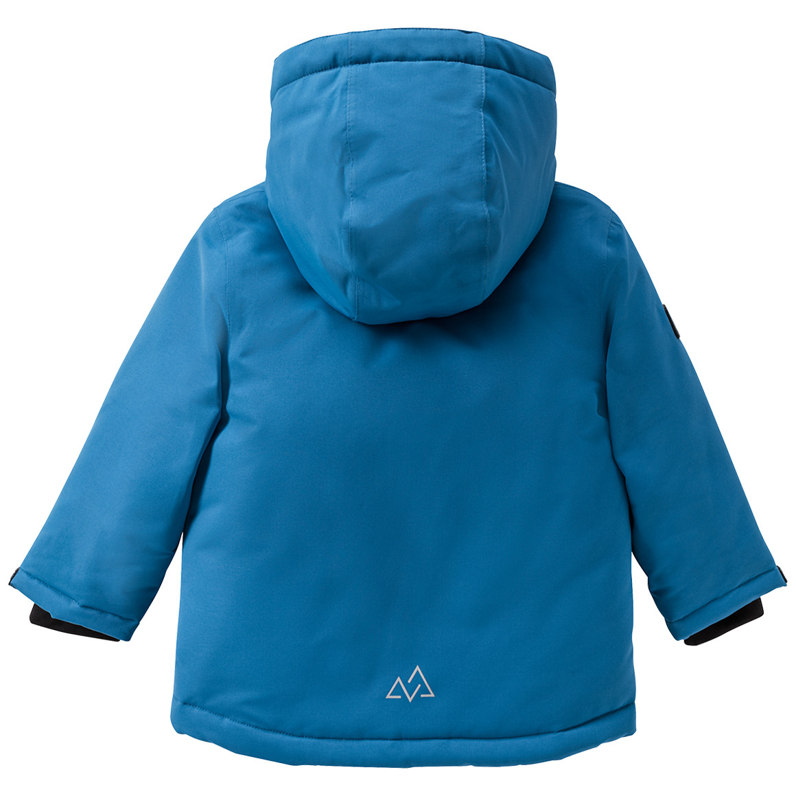 Famy Baby Schneejacke in Unifarben blau