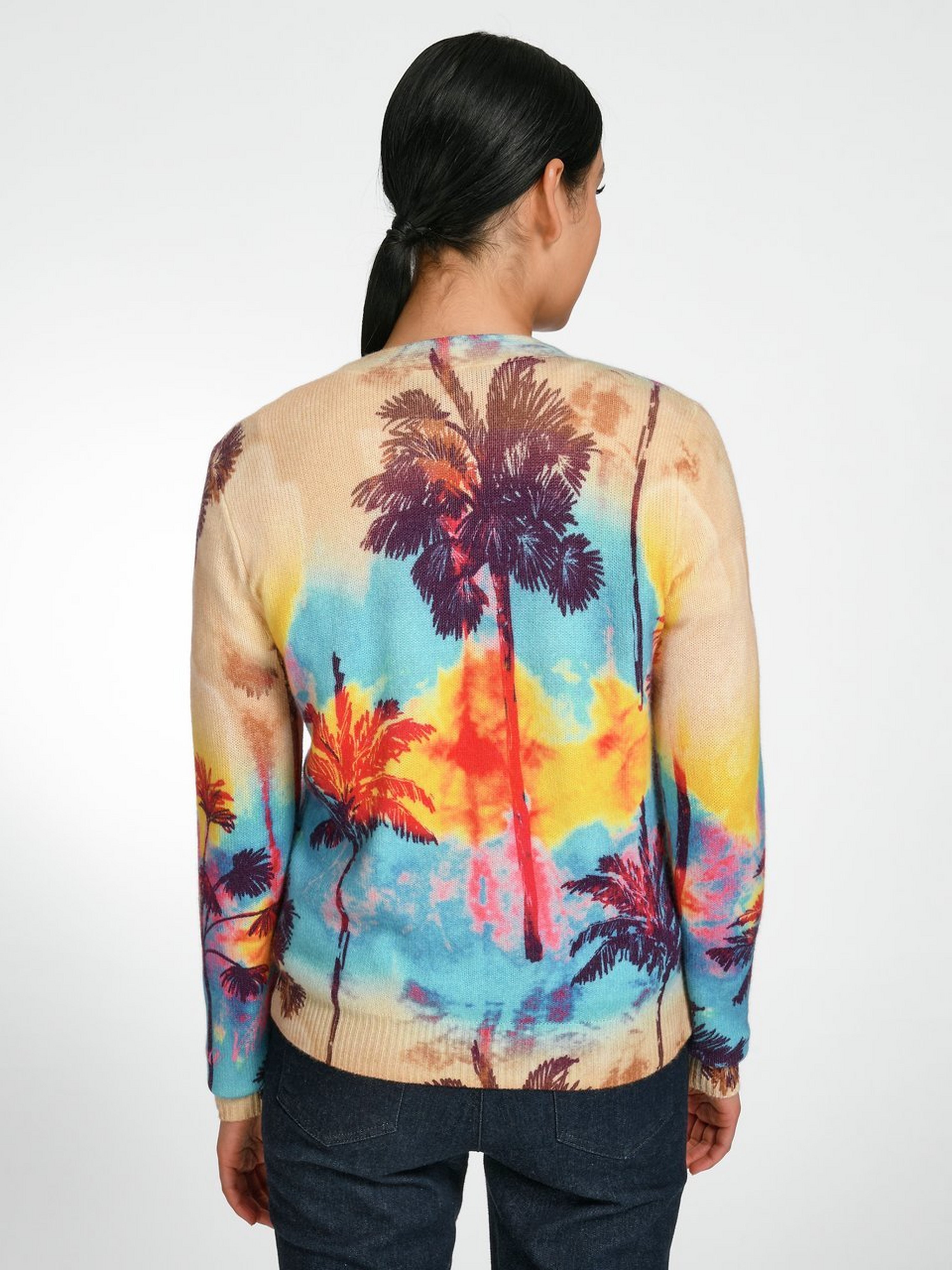 Strickjacke aus 100% Kaschmir