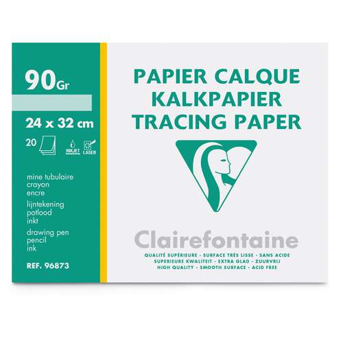 Clairefontaine Transparentpapier 90/95g