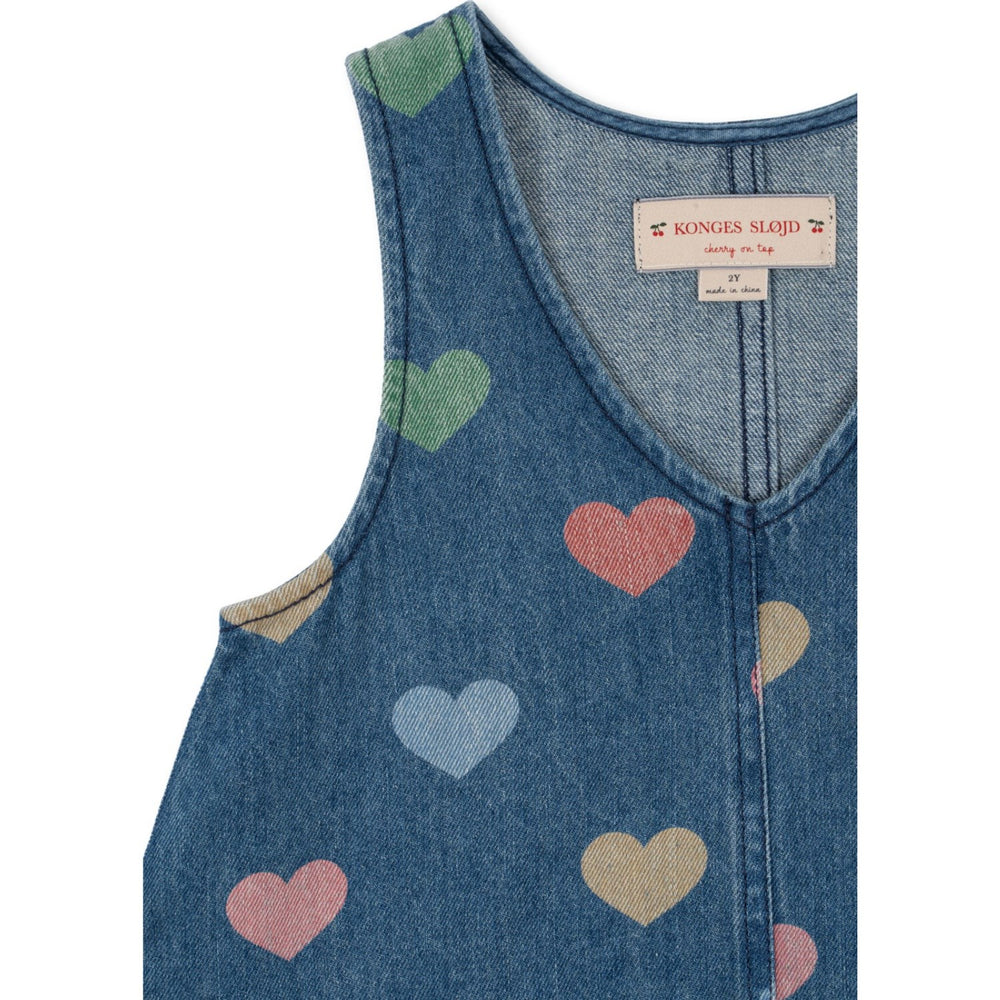Køb Konges Sløjd Bon Coeur Coloré Magot Kjole Denim GOTS