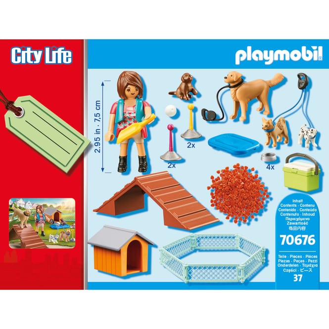 Playmobil® 70676 - Geschenkset Hundetrainerin - Playmobil® City Life
