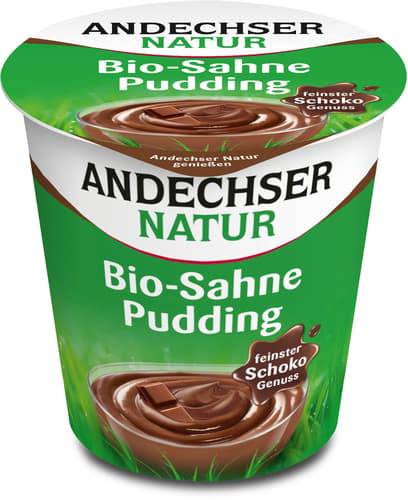 Andechser BIO-Sahne Pudding Schoko 10%