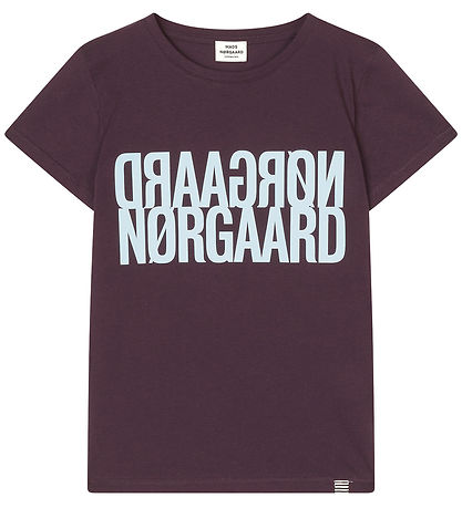 Mads N?rgaard T-shirt - Tuvina - Plum Perfect