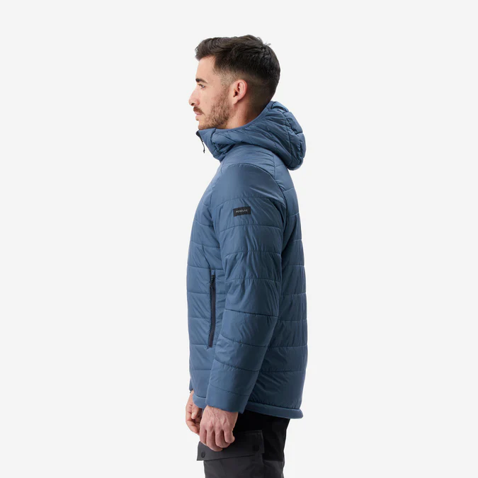 Decathlon Forclaz - Jaqueta sintética com capuz Forclaz MT100 para homem