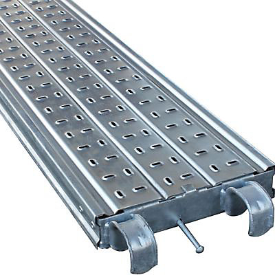 Plancher acier galvanisé pour échafaudages et tréteaux