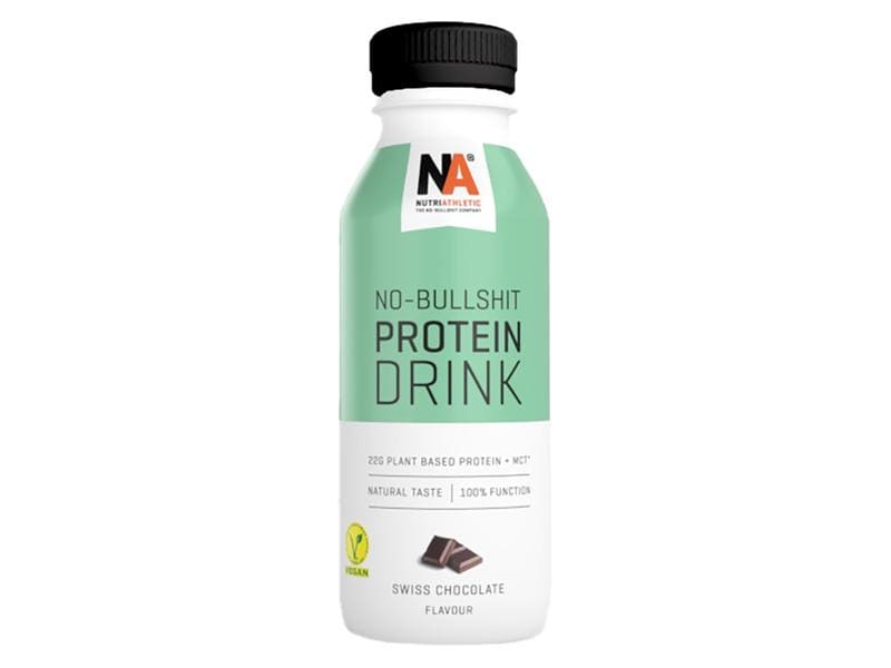 NUTRIATHLETIC Sportgetränk Protein Drink Plant-based 12 x 3 Veganes Proteingetränk zur Steigerung der Muskelproteinsynthese