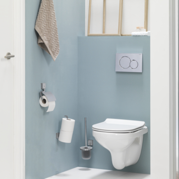 Tiger Carter Toiletbril Duroplast Wit met softclose - in een D-vorm