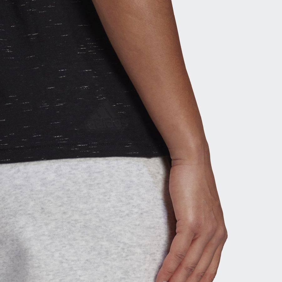 adidas T-Shirt Winners 2.0 - Noir Mélangé Femme