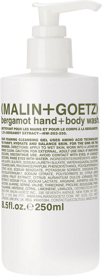 Malin Goetz Bergamot Hand   Body Wash
