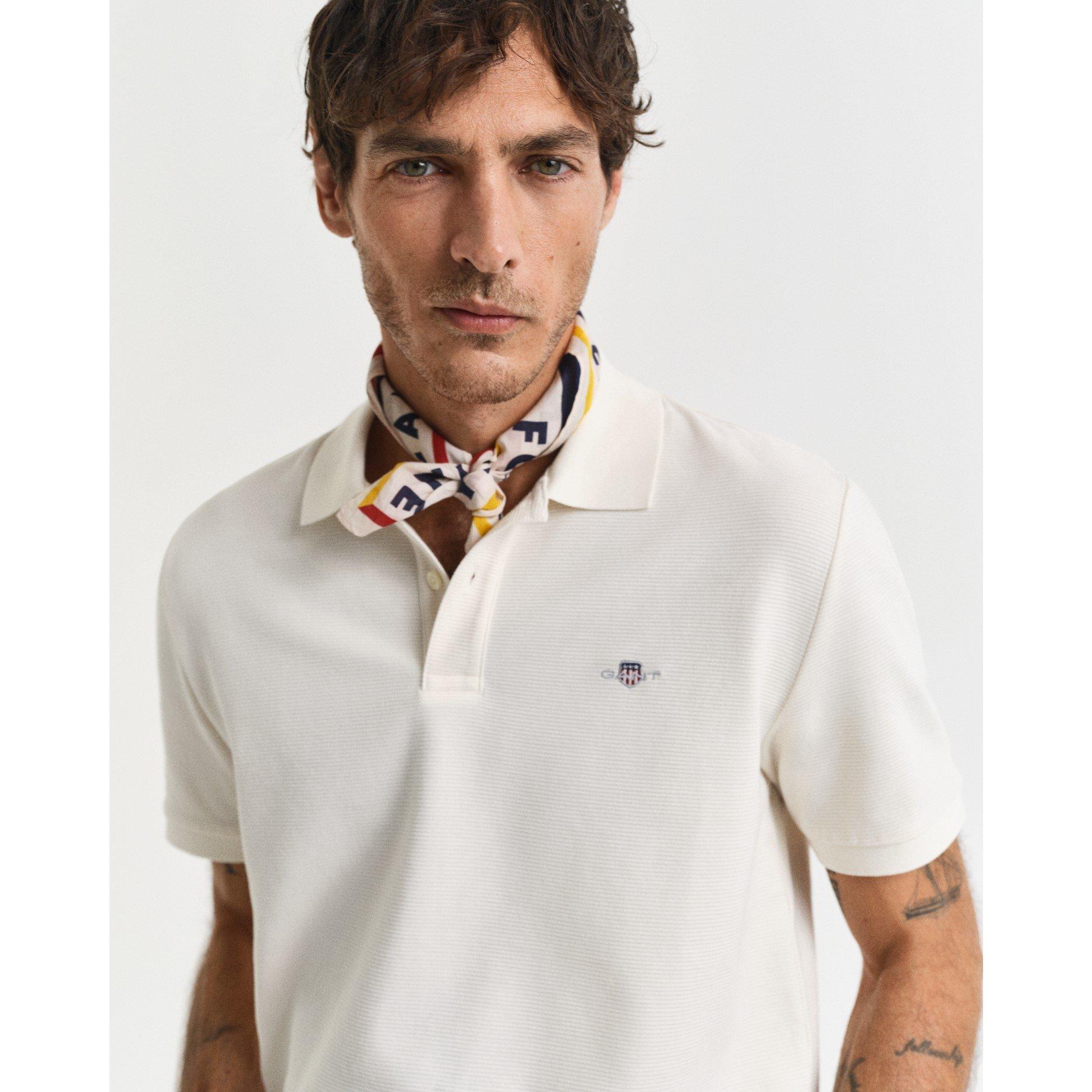 Gant Textured Polo Shirt