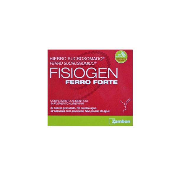 Zambon Fisiogen Ferro Forte 30 Saquetas