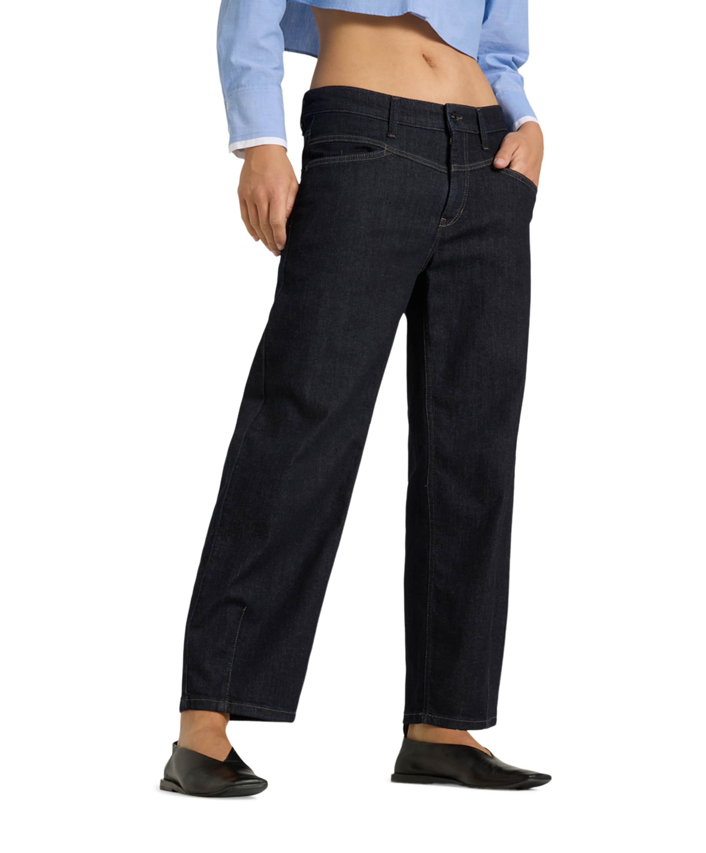 Cambio Elin dames jeans blauw
