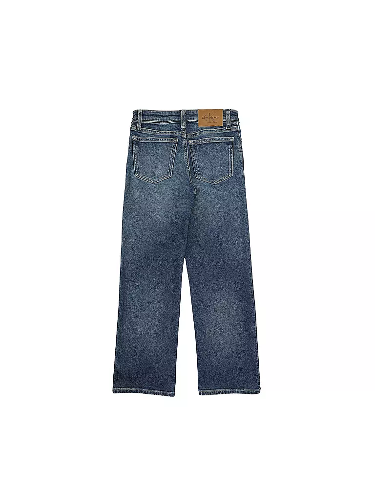 CALVIN KLEIN JEANS Mädchen Jeans Wide Leg Fit  blau