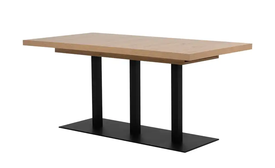 Kulissentisch ausziehbar Quadrato Asteiche (Nachbildung)/ 160 cm