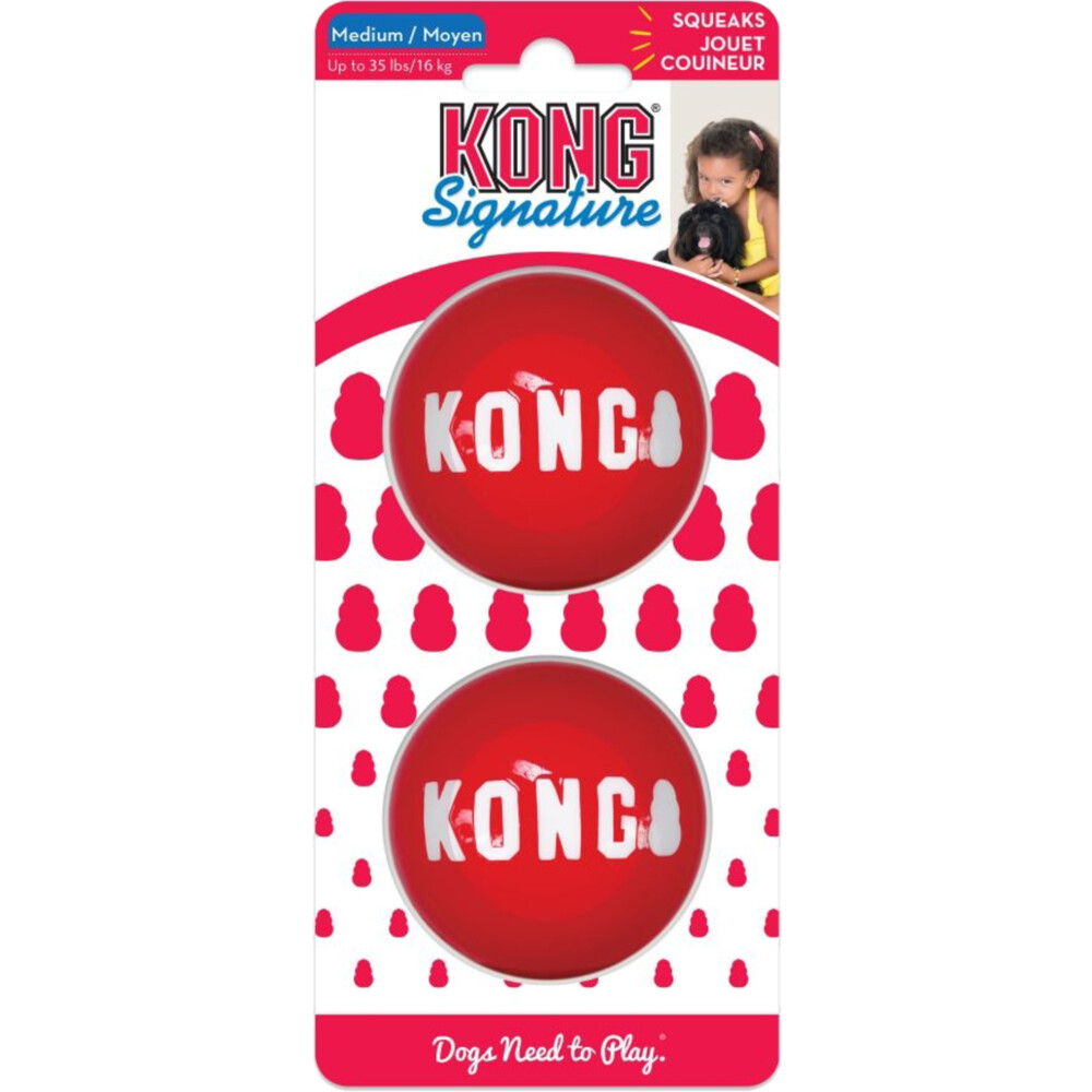 Kong Signature Balls M2 stuks