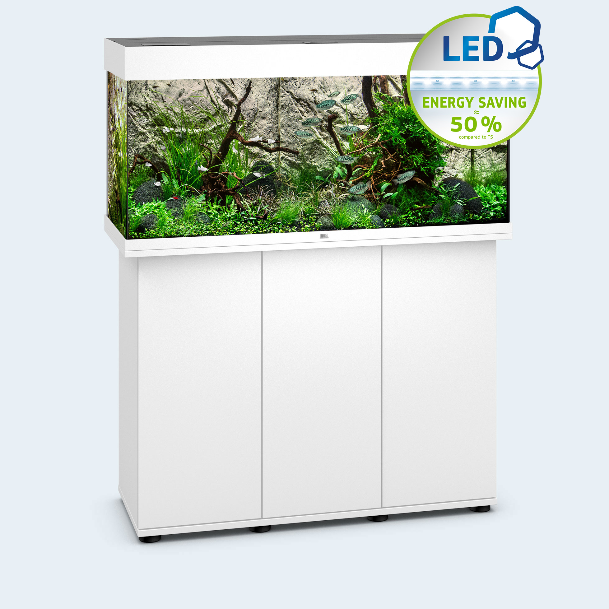 Juwel Rio 180 LED complete set met verlichting en filter