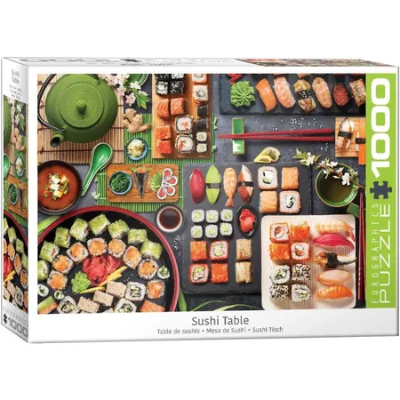 Eurographics Sushi Tisch, 1000 Teile