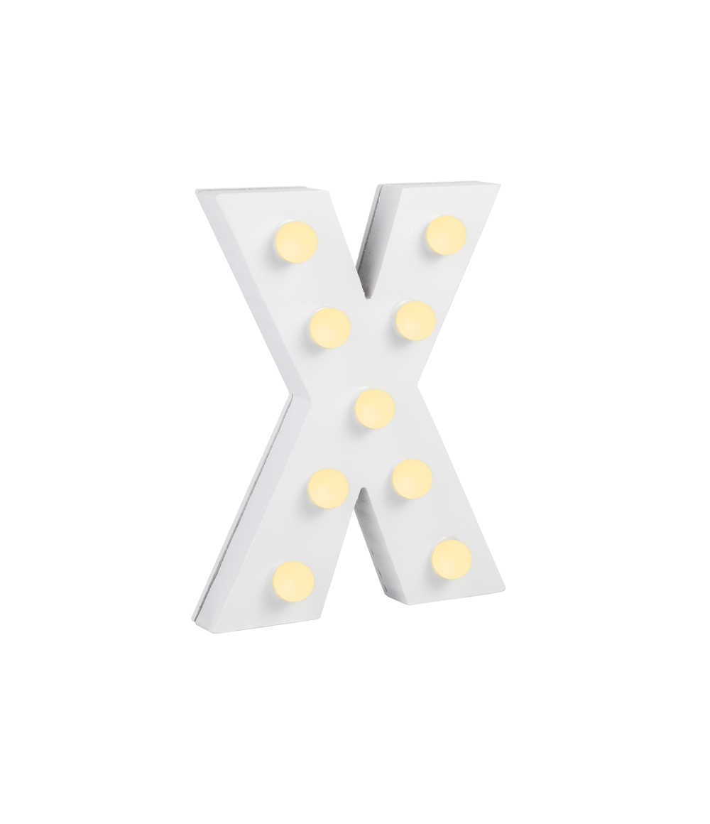 X Licht Letter 16,5cm