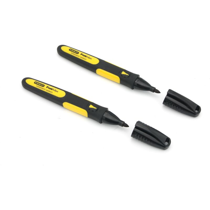 Marqueurs noirs pointe fine - carte de 2 pièces - Fatmax