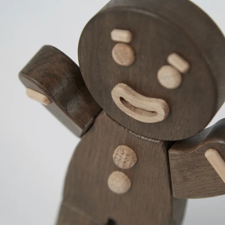 boyhood - Gingerbread Man Holzfigur, small, Eiche natur