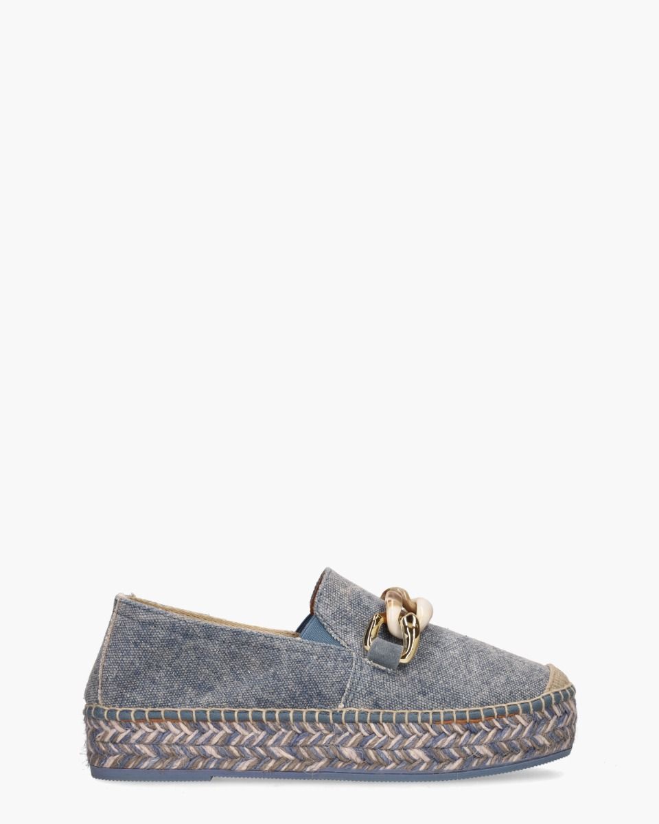 Viguera 2041 Jeansblauw Damesloafers