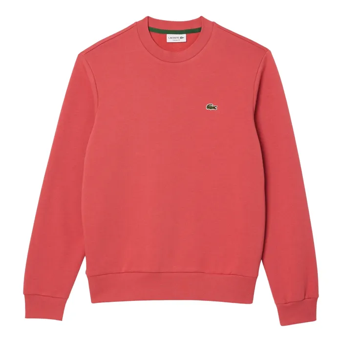 Lacoste Bio Cotton Fleece Crew Sweater Heren