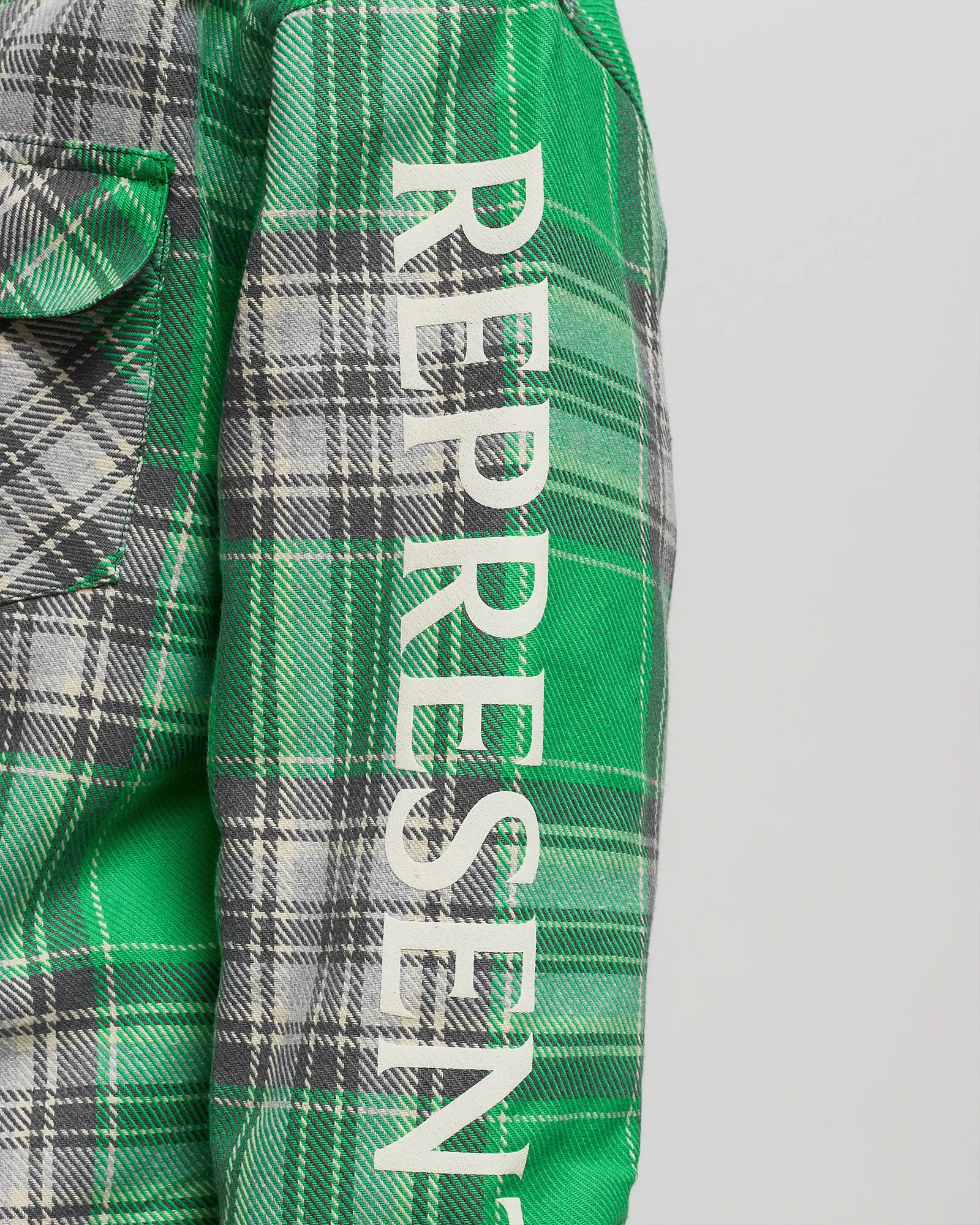 Represent QUILTED FLANNEL SHIRT