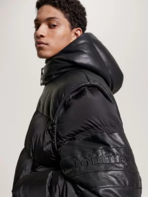 Jaqueta puffer Alaska com capuz