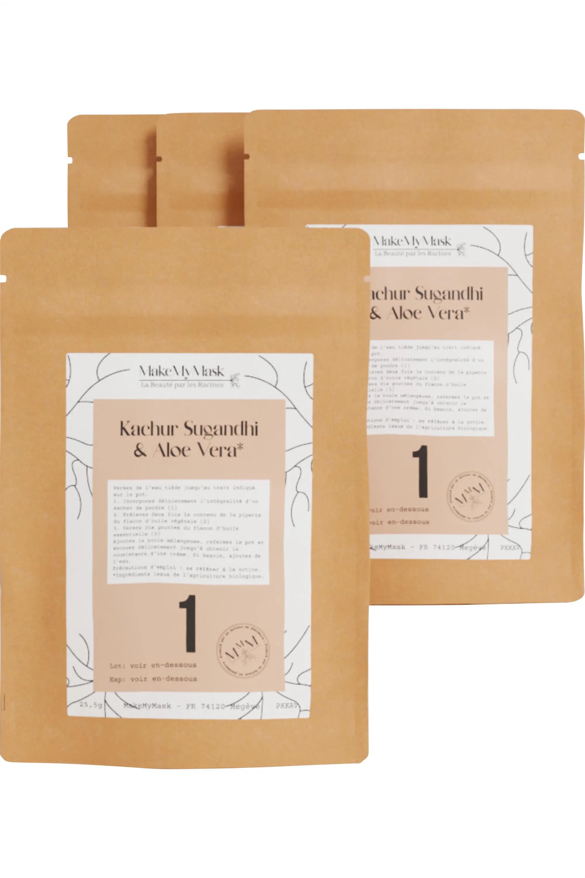 MakeMyMask Poudre capillaire masque volumisant et densifiant pour cheveux plats-32.5 g
