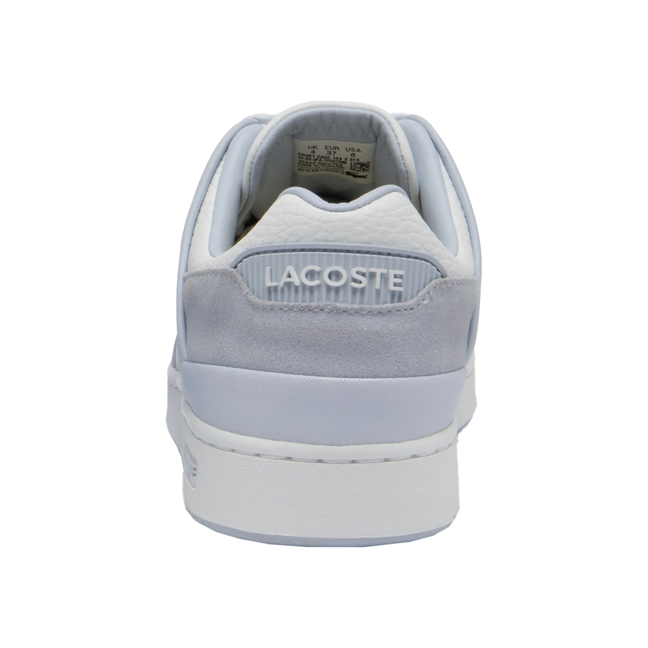 Lacoste Court Cage Baskets Femmes - Bleu Clair