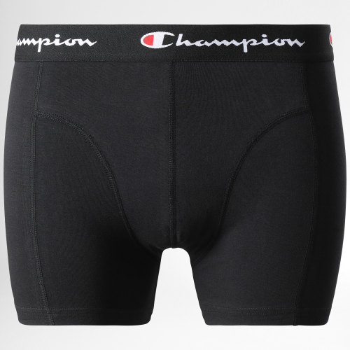 Lot De 4 Boxers U20002 Noir Gris Anthracite Chiné