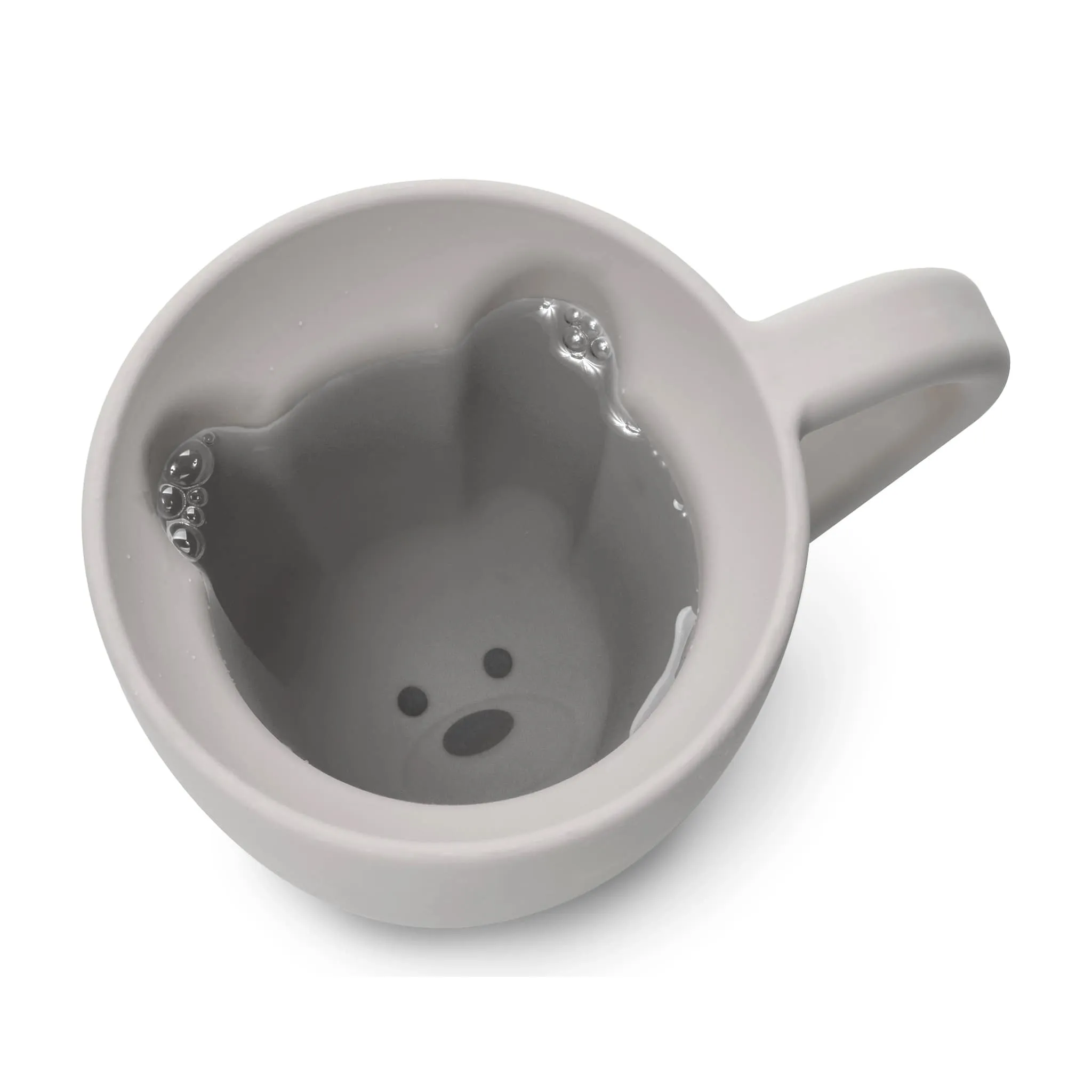 Melii Tasse (2) Ours en Silicone 200ml - Rose  Gris