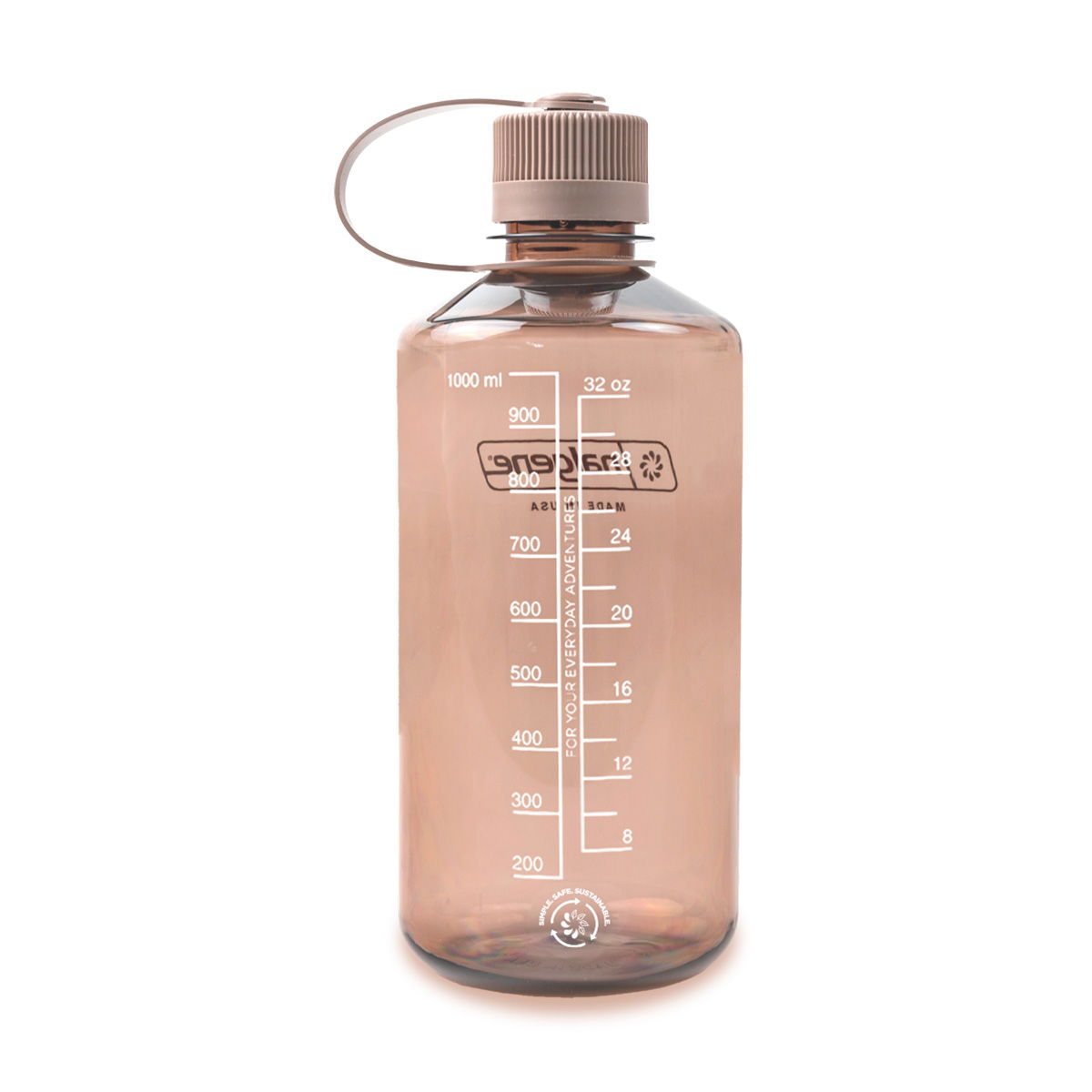 Nalgene Narrow Mouth Sustain drikkedunk 1 L (Mocha)