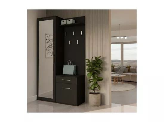 DUO ARMOIRE DUO NOIR MAT