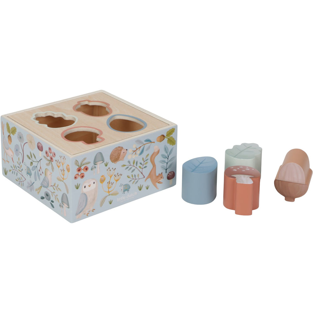 Køb Little Dutch Forest Friends Blue Puttekasse