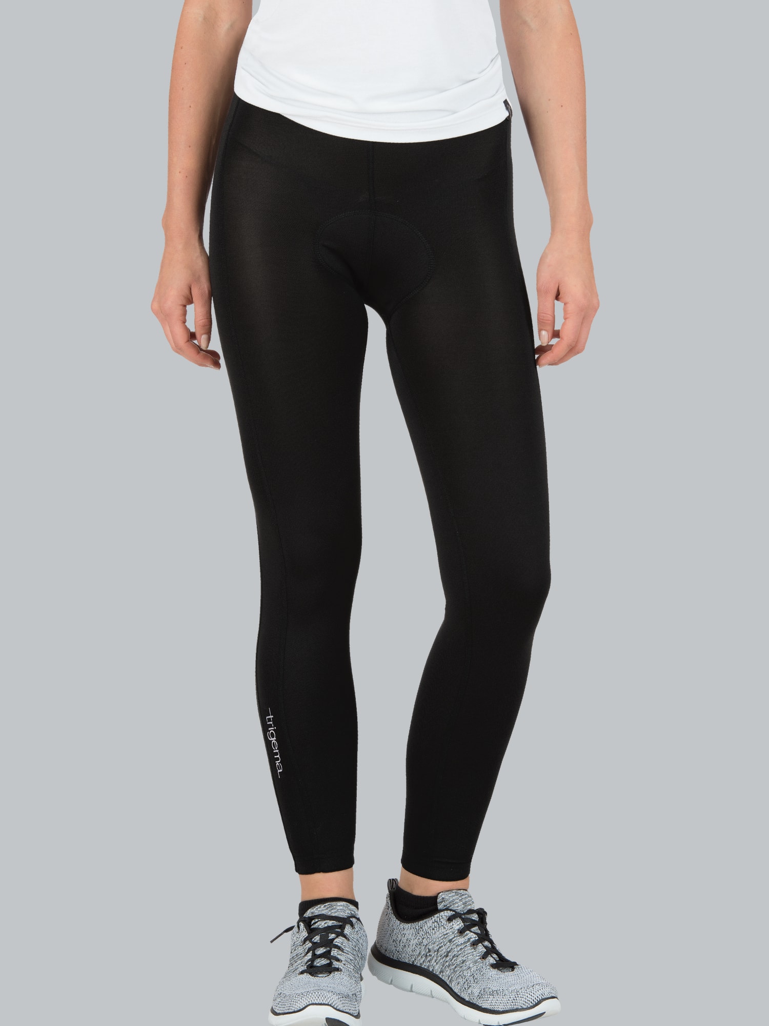 Lange Radlerhose Schwarz