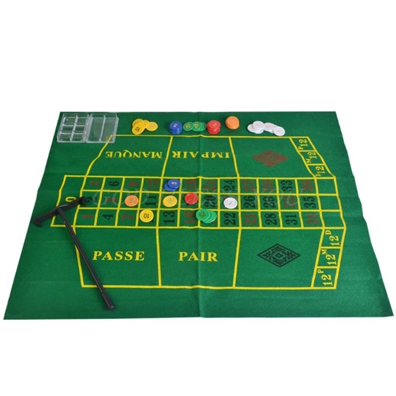 (Ø26cm) Roulette Party Glücks Spiel Casino Lotterie Gadget Gesellschaftsspiel