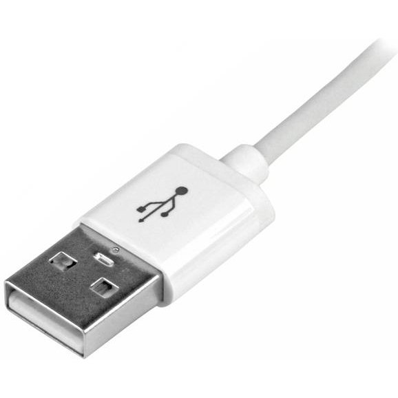 StarTech.com Câble Apple Lightning vers USB pour iPhone, iPod, iPad - 1 m Blanc